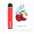 Prix ​​Low Yuoto Stick Vape Disposable 1500puffs 900mAh